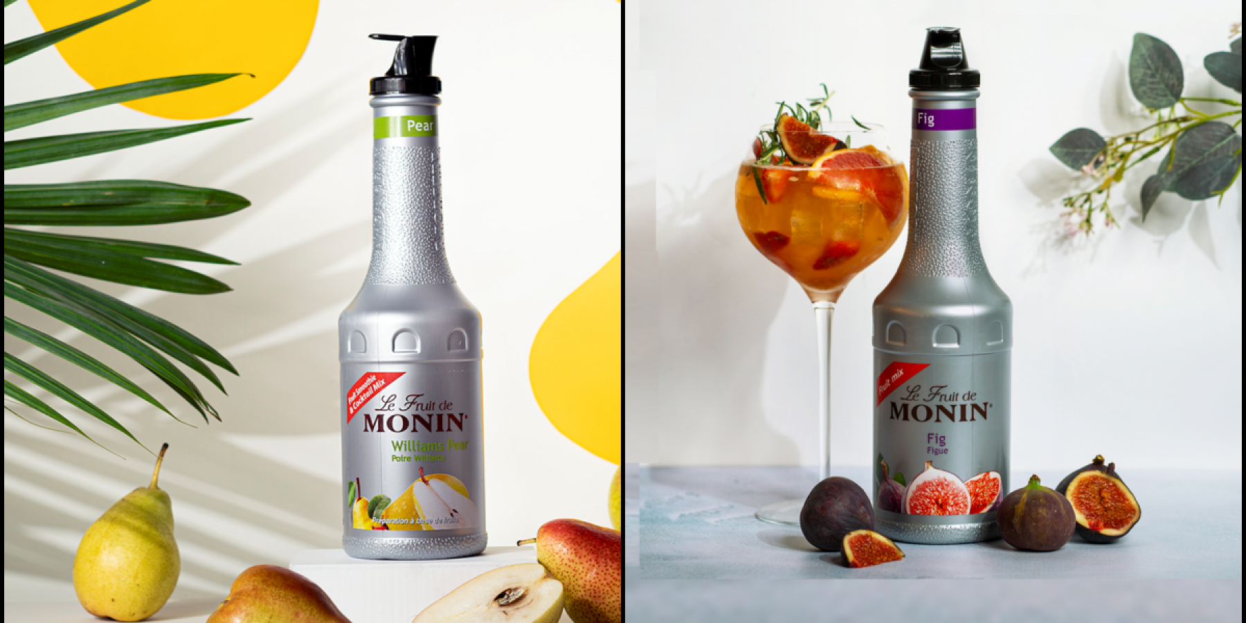 どりぷら会員10名様にプレゼント
世界のドリンク・パートナー「モナン」の新商品
フルーツミックス２種をセットで！
