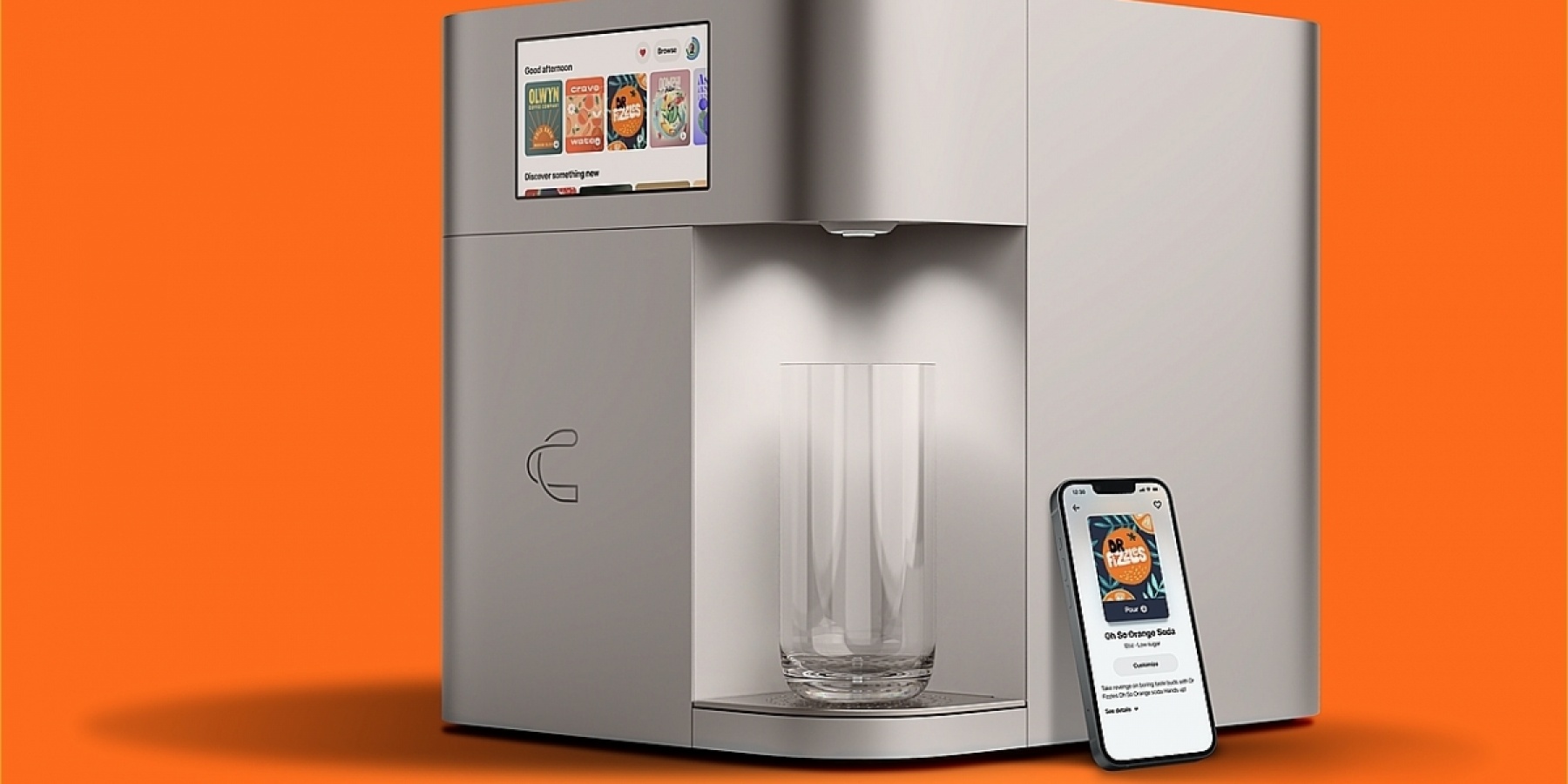 世界初！ 家庭で無数のドリンクを製造する
分子飲料プリンター「Cana One」！
