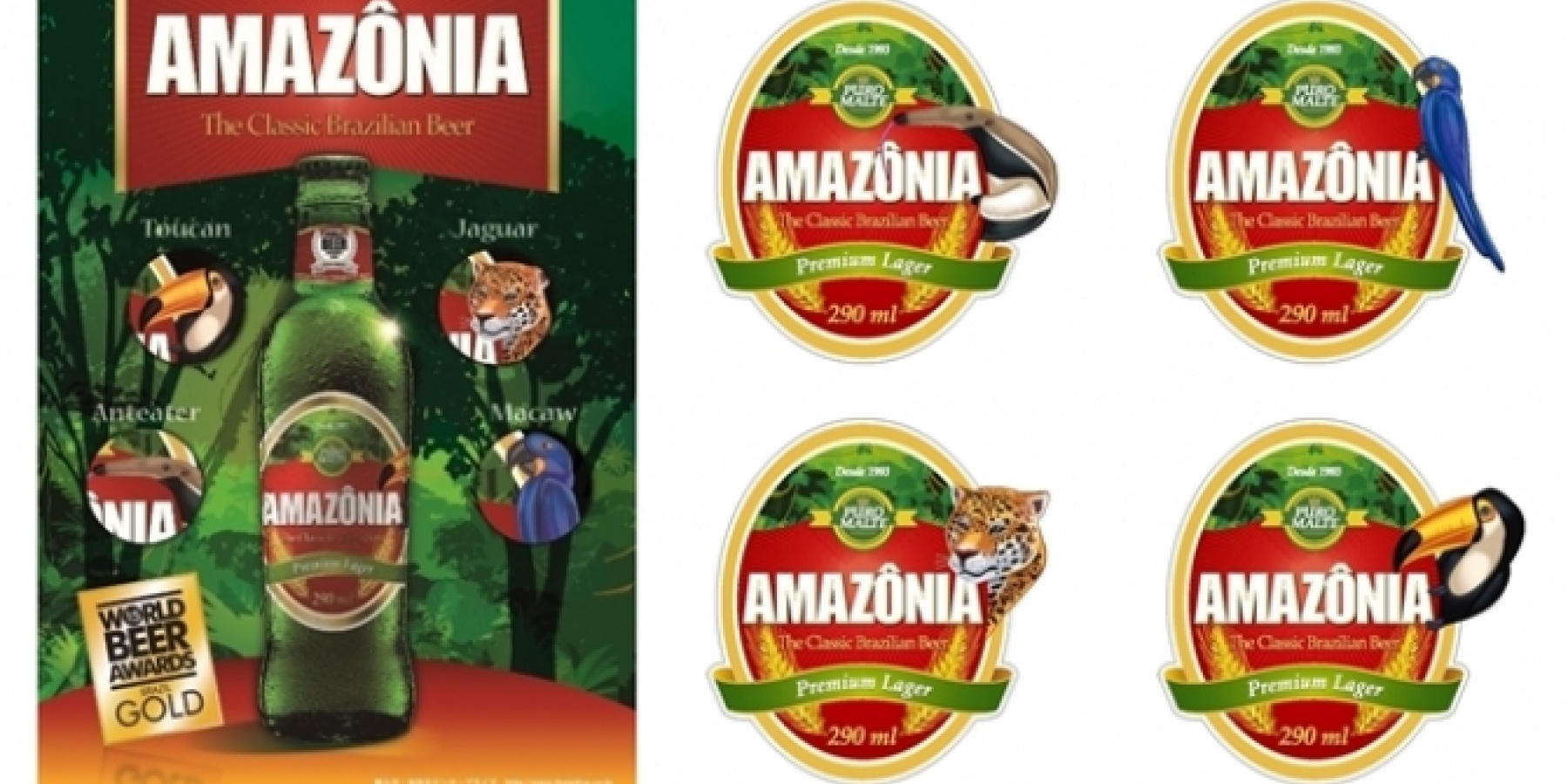 この夏話題になりそうな予感！
ブラジル産ビール「アマゾニア」
