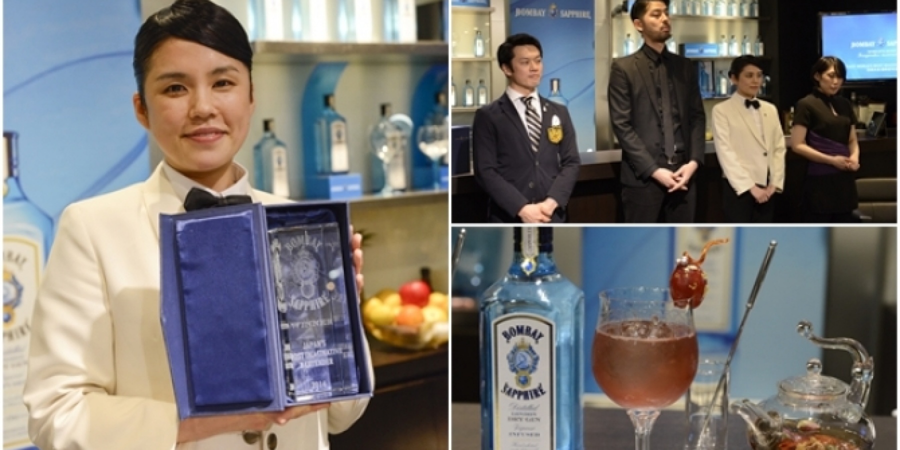 ボンベイ・サファイアWMIB
日本代表は徳永あゆみさん！
