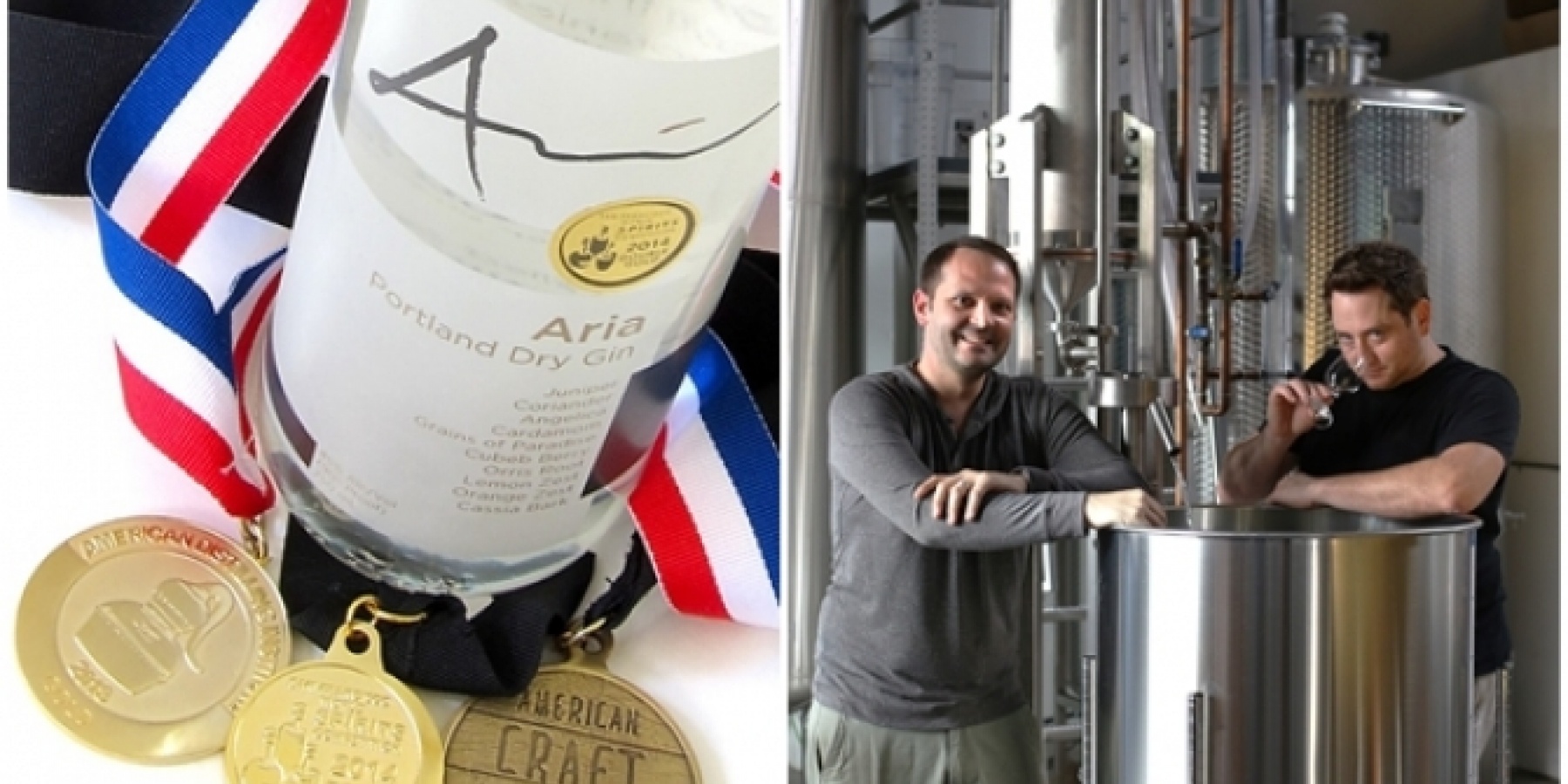 バーテンダーが手がけたクラフトジン
「Aria Portland Dry Gin」！
