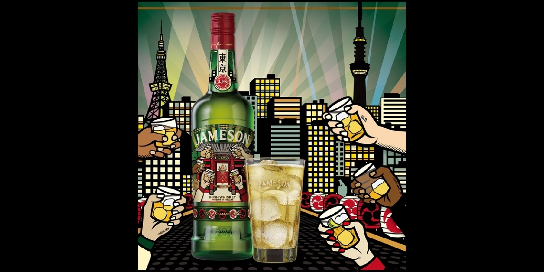 「ジェムソン 東京 リミテッド」
9月7日(月)から数量限定発売！
