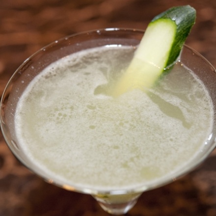 わさびとキュウリのマティーニ