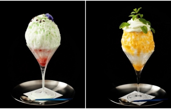 沖縄発のカクテルかき氷は、スパークリング感を絶妙に表現！
