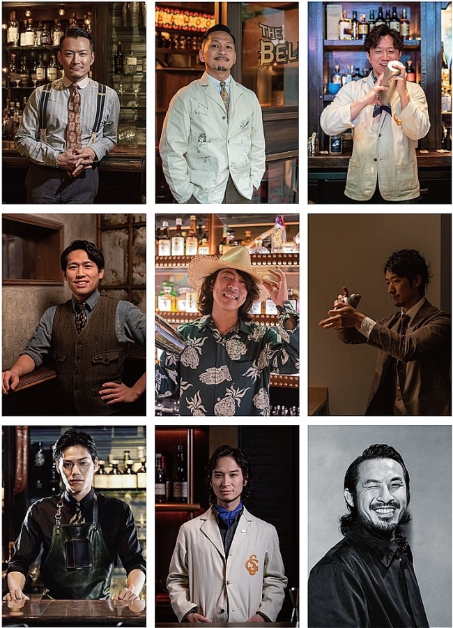 (上段左から)後閑信吾さん、鈴木敦さん、永峯侑弥さん(中段左から)三田怜央磨さん、杉浦聡さん、星拓臣さん(下段左から)Kris Duさん、Xiao Shingoさん、Rogerさん