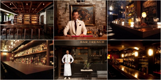日本の入賞店（上段左から）「The SG Club」,「Bar BenFiddich」,「Bee's Knees」（下段左から） 「Bar High Five」,「Bar Trench」,「Star Bar」
