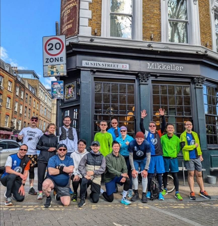 Mikkeller Bar Londonにて。