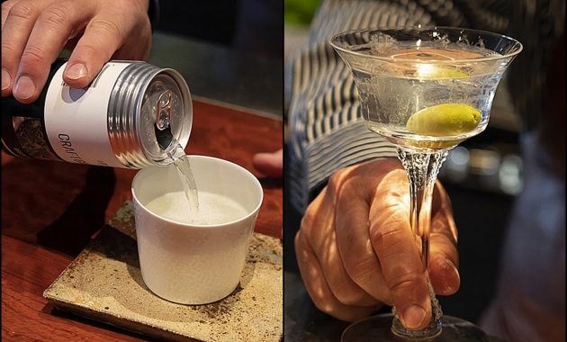 LONGGOOD Gin-Tonic & GREEN TEA＋JASMINE Martini <br>LONGGOODジントニック＆「緑茶+ジャスミン」マティーニ
