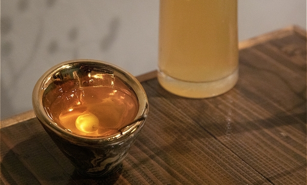 Homemade Vermouth Ryukyu Martini<br>自家製ベルモットの琉球マティーニ