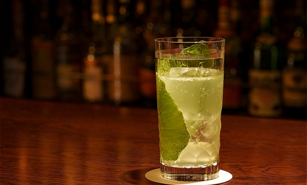 Wasabi Leaf Gin & Tonic<br>葉わさびのジントニック